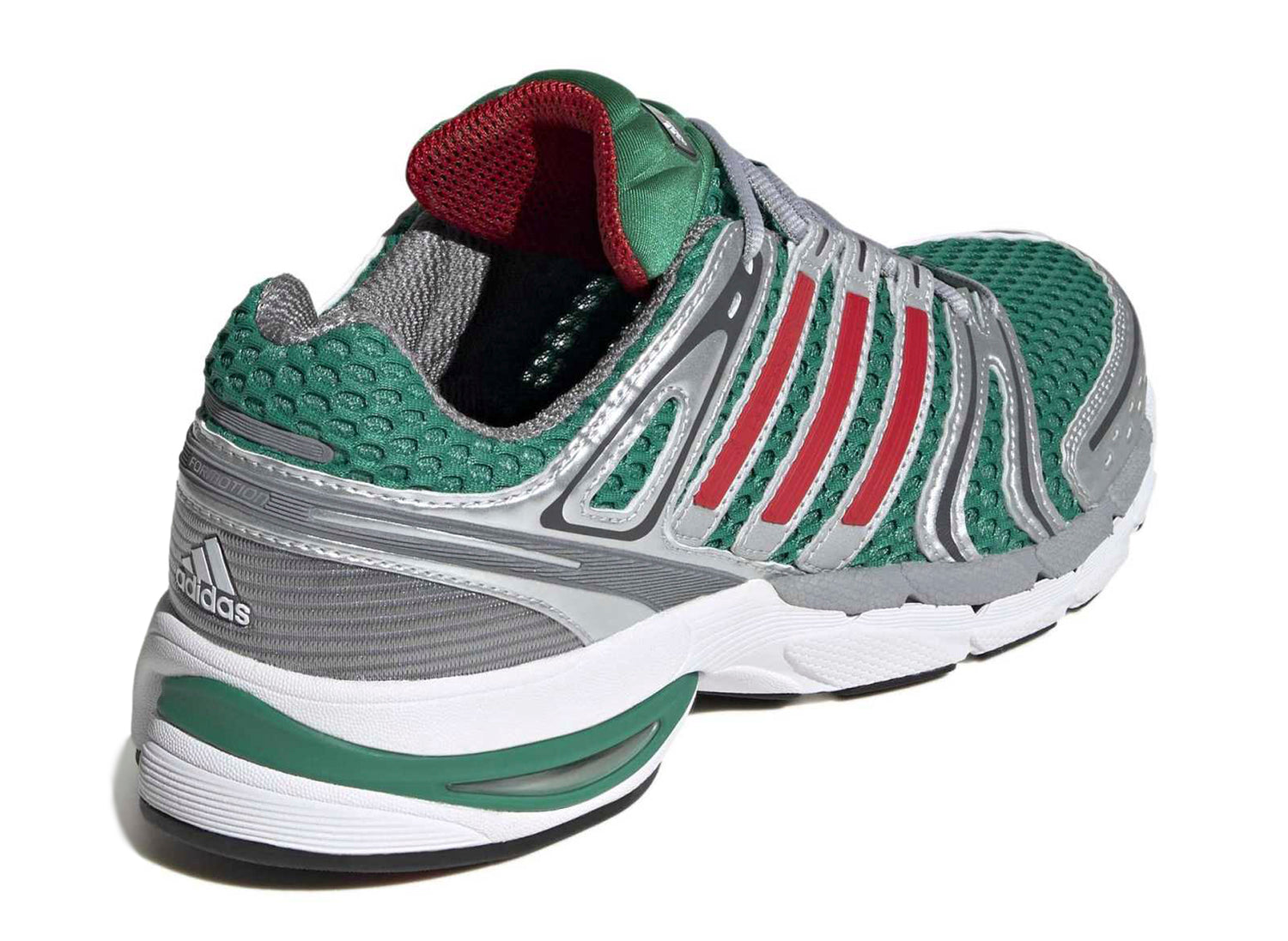 Adidas Adistar Control 5 in Bold Green / Better Scarlet — view 2