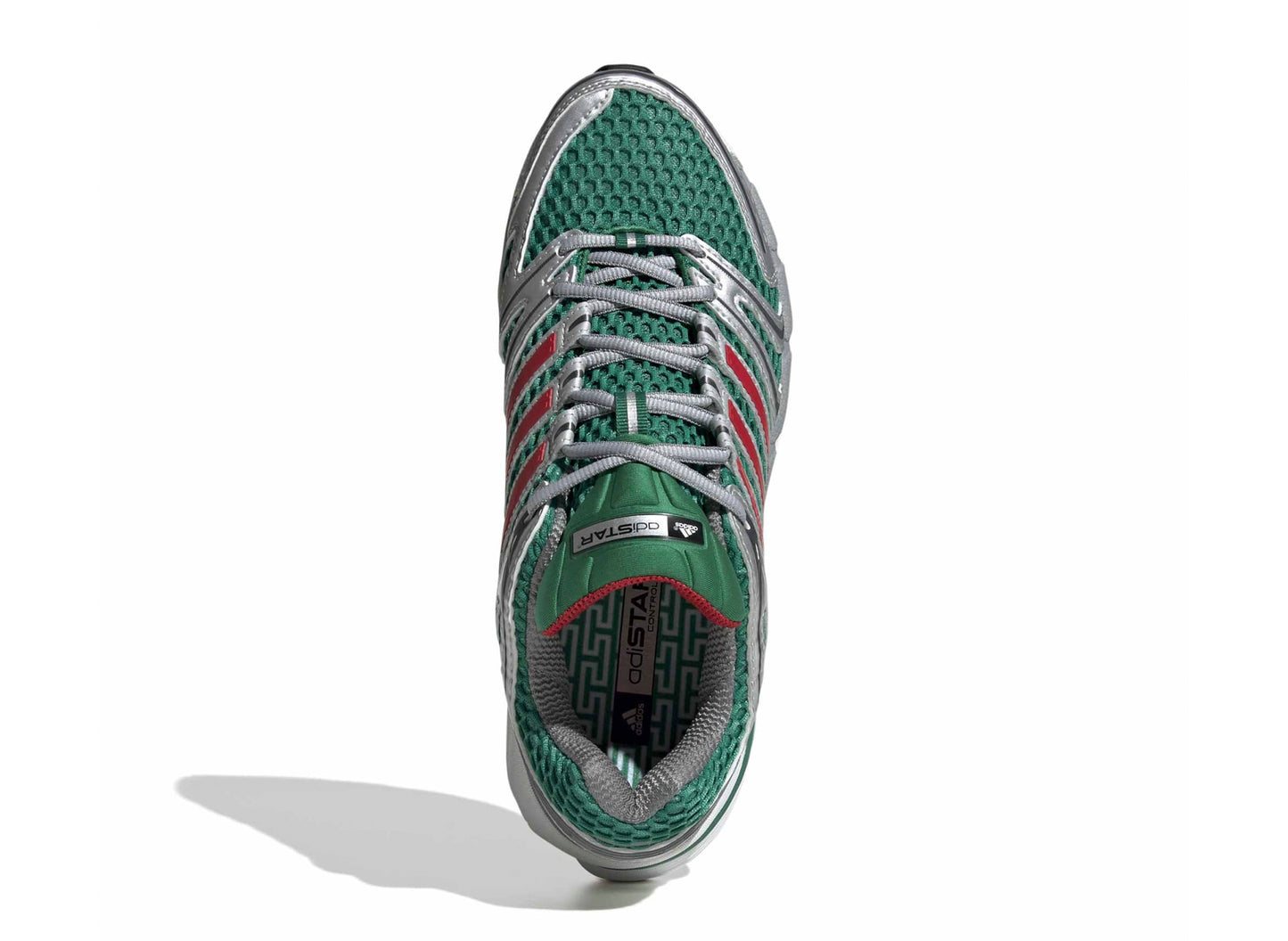 Adidas Adistar Control 5 in Bold Green / Better Scarlet — view 4