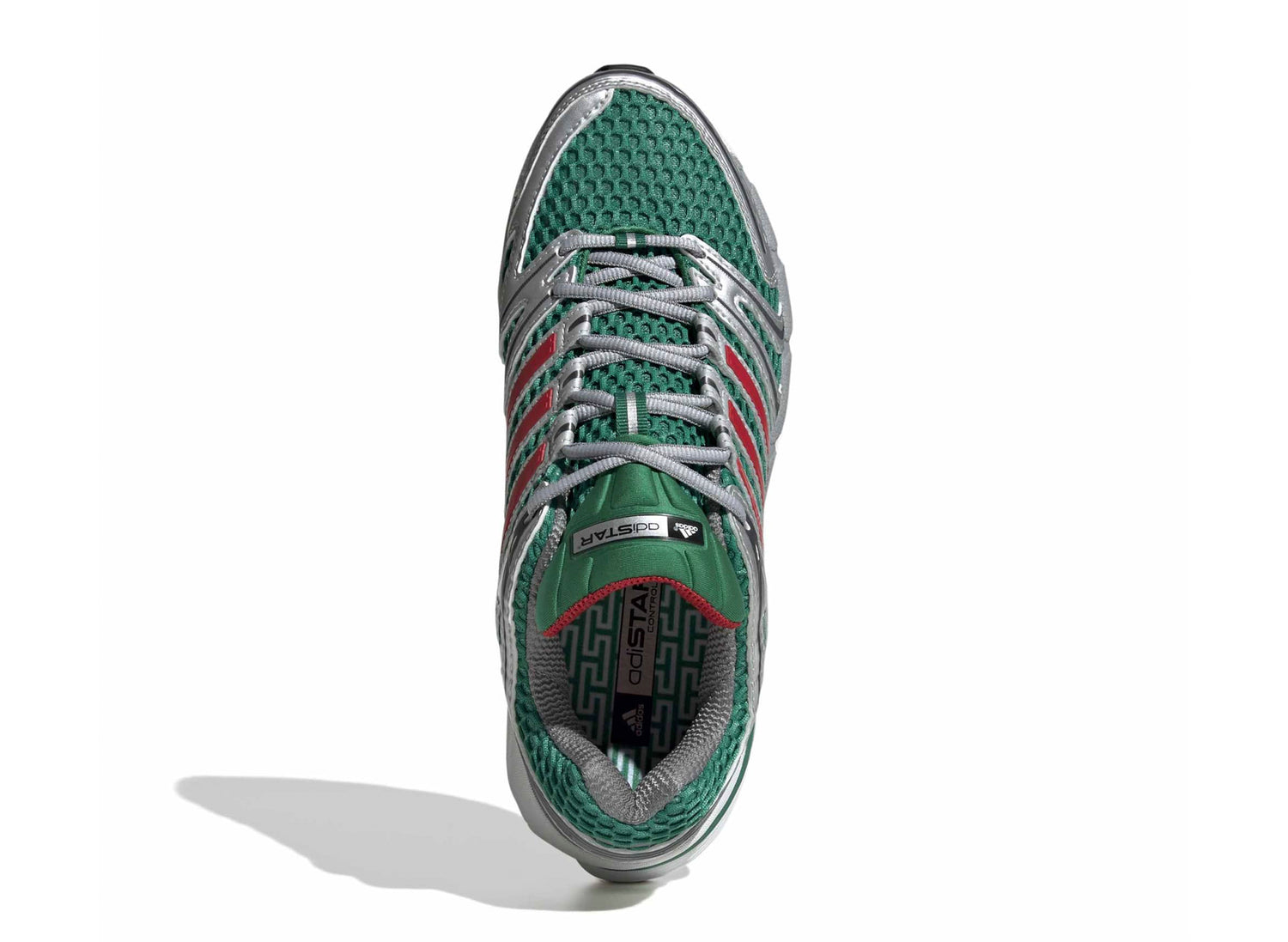 Adidas Adistar Control 5 in Bold Green / Better Scarlet — view 4