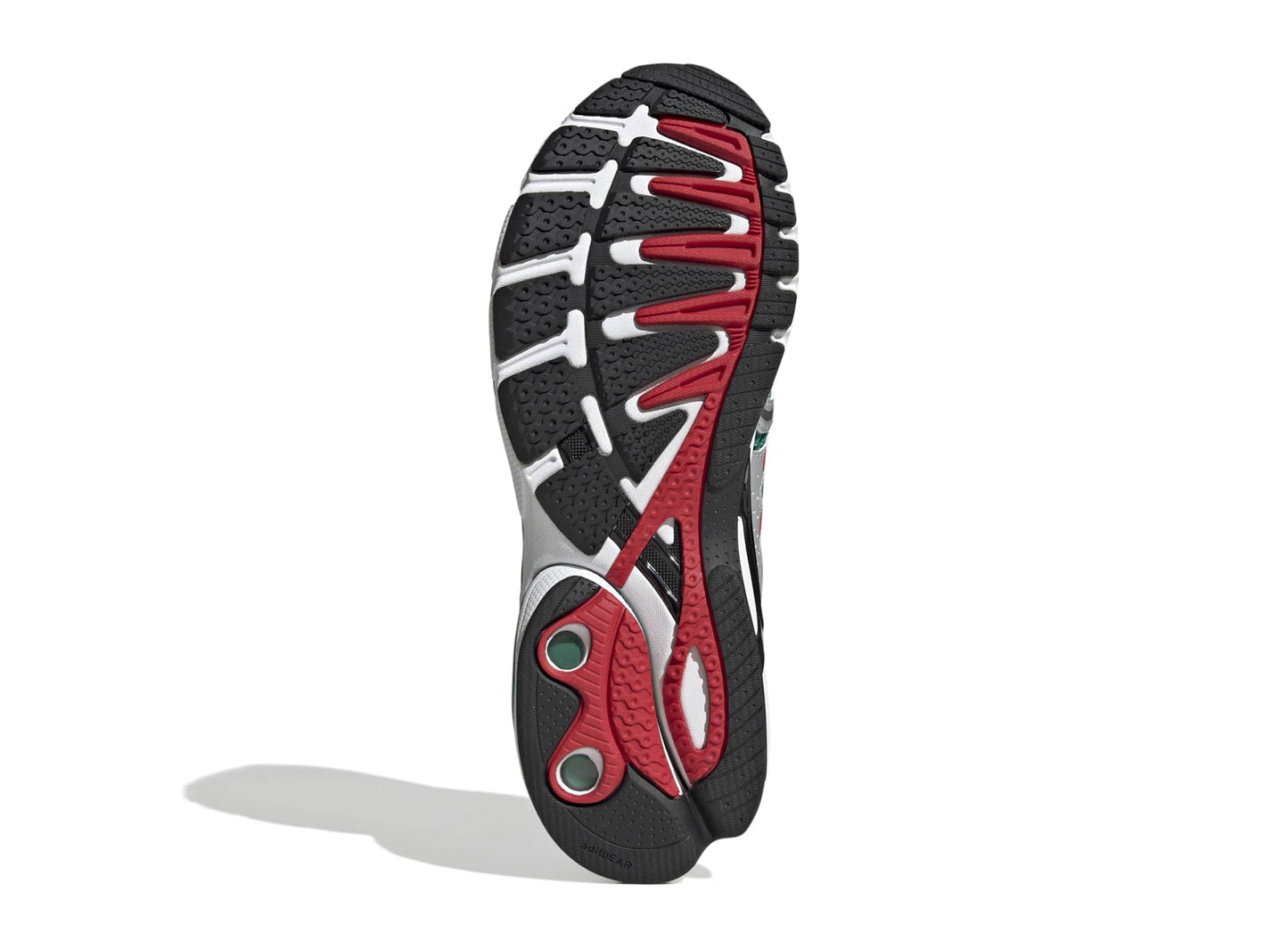 Adidas Adistar Control 5 in Bold Green / Better Scarlet — view 5
