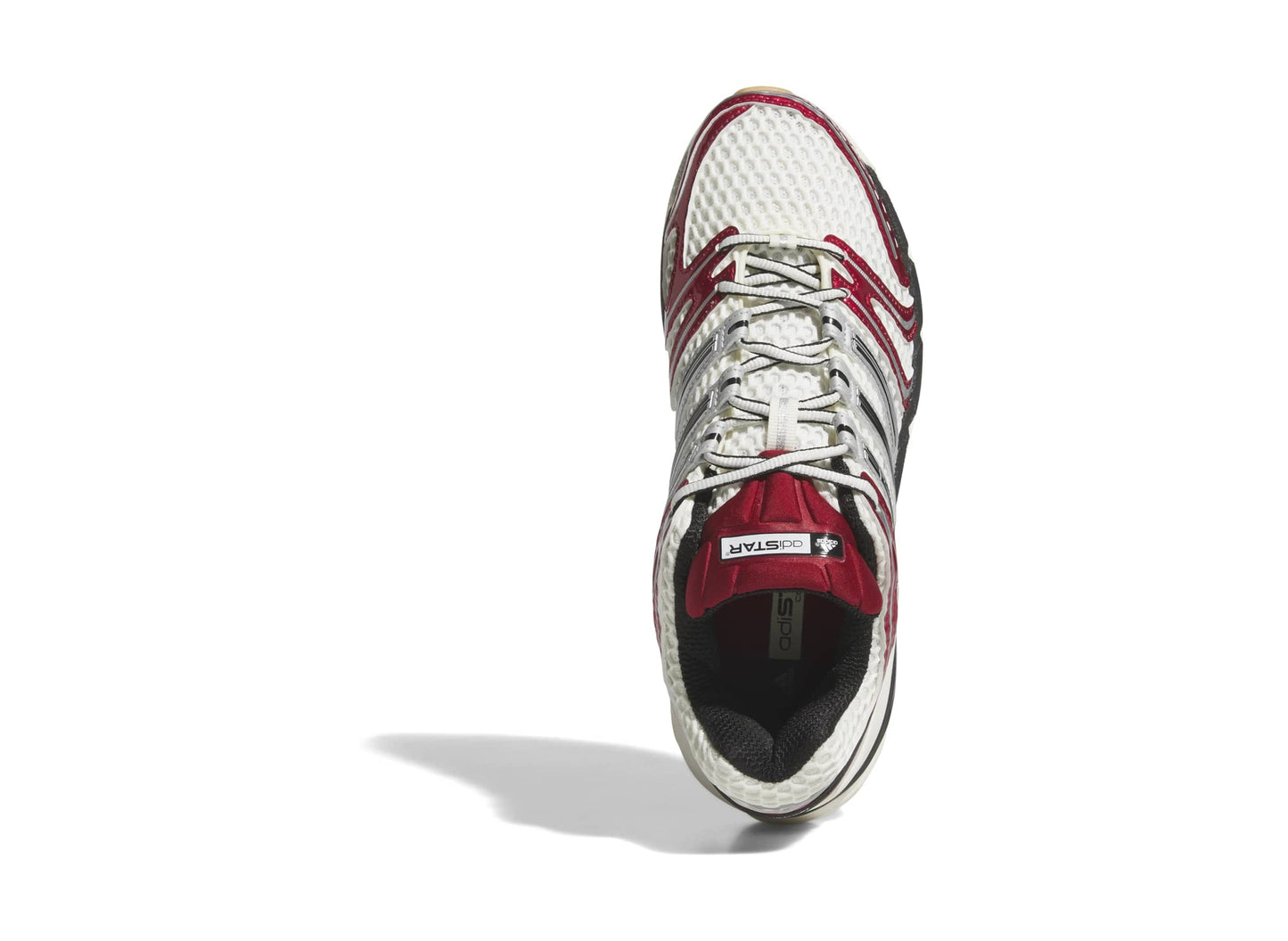 Adidas Adistar Control 5 in Off White / Team Victory Red