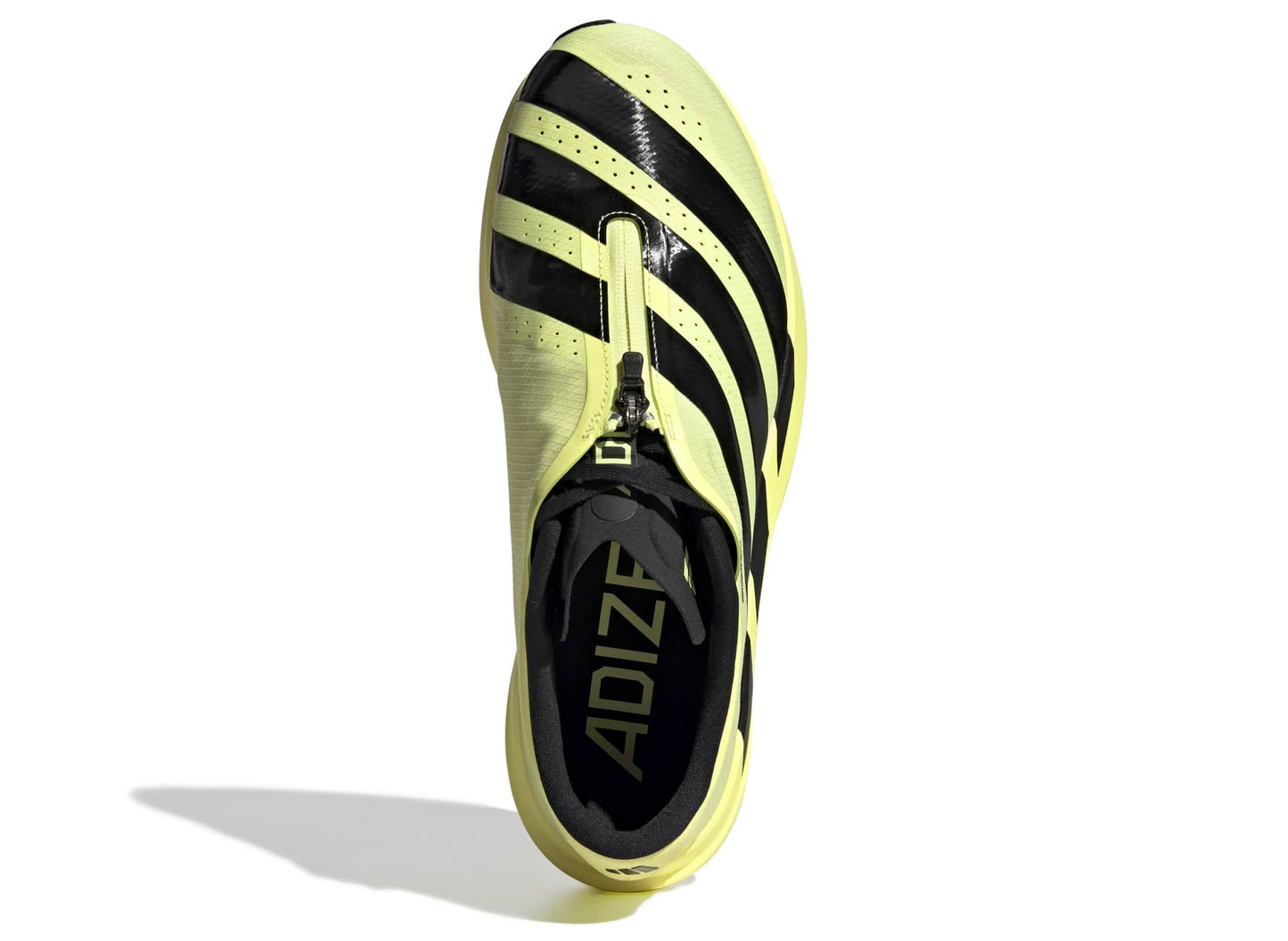 Adidas Adizero Evo SL Zip in Frozen Lemon / Core Black