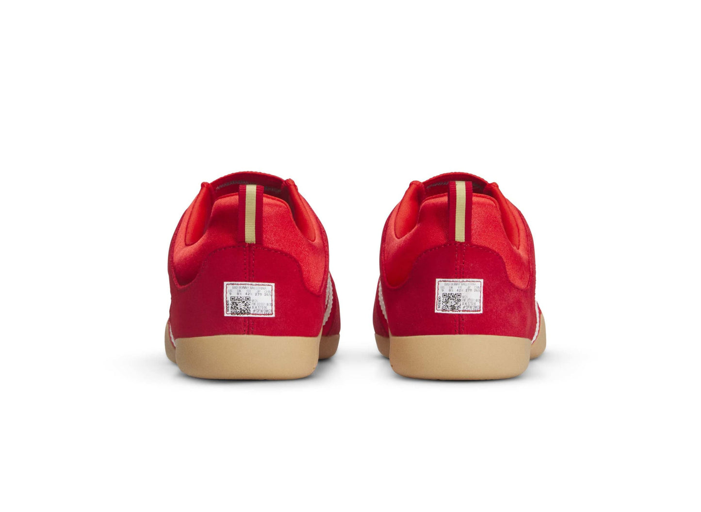 Adidas Bad Bunny Ballerina in Vivid Red / Chalk White