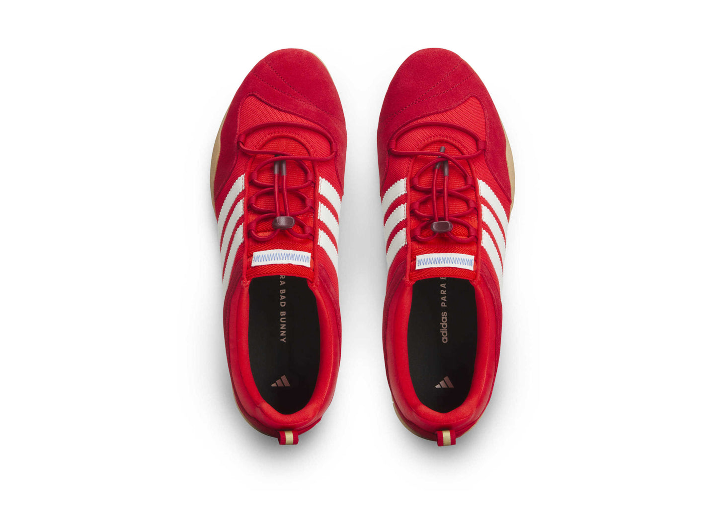 Adidas Bad Bunny Ballerina in Vivid Red / Chalk White
