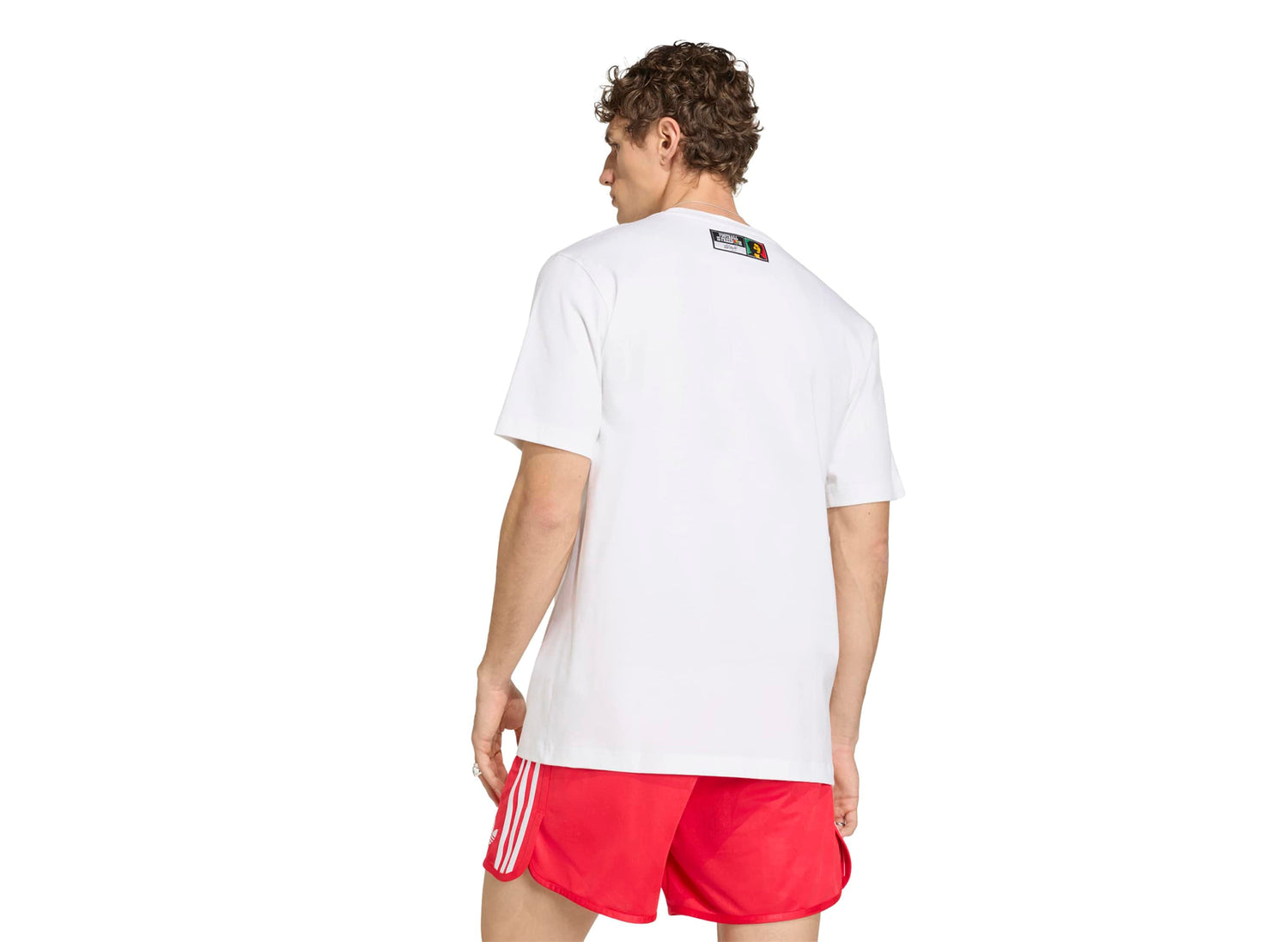 Adidas Bob Marley OG Tee in White — view 3