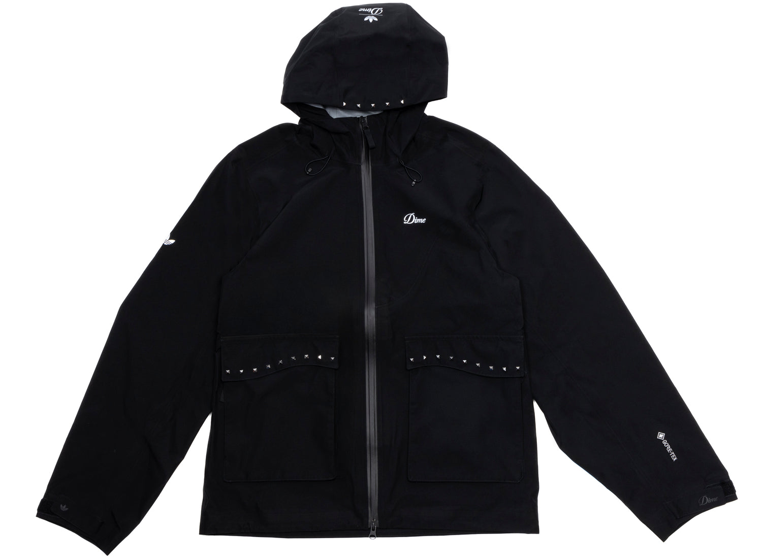  dime トラックジャケット　ブラック Adidas Dime GORE TEX Stud Jacket | Oneness Boutique