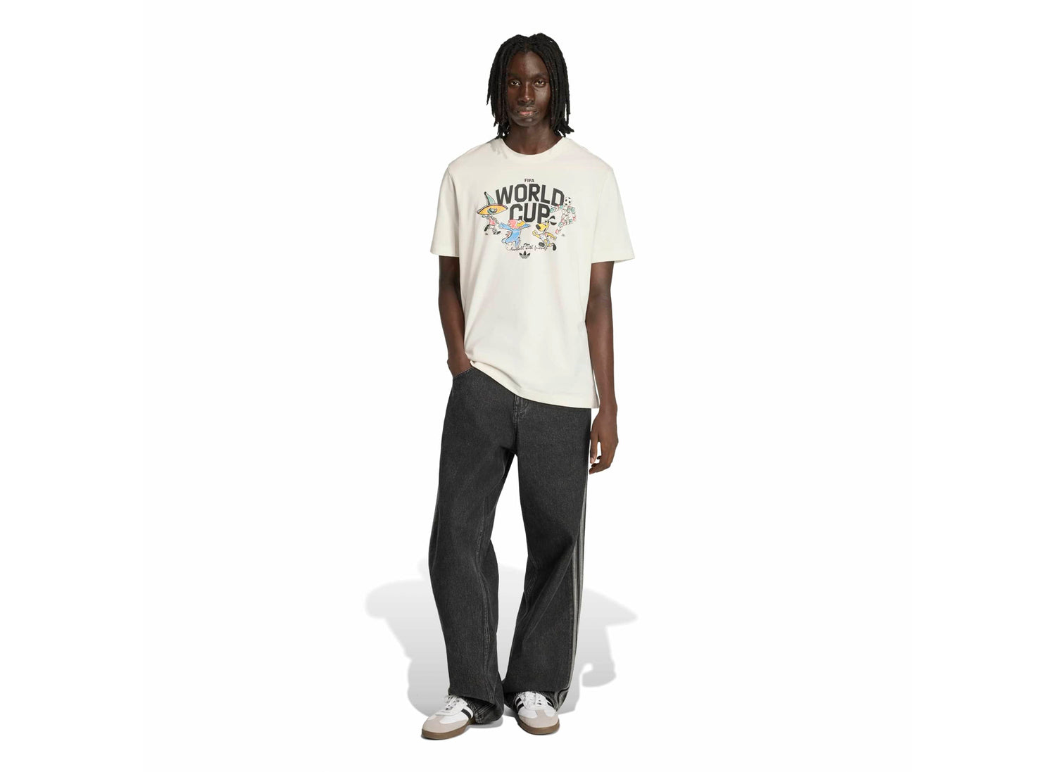 Adidas FIFA World Cup 26 Mascot Tee All in Cloud White