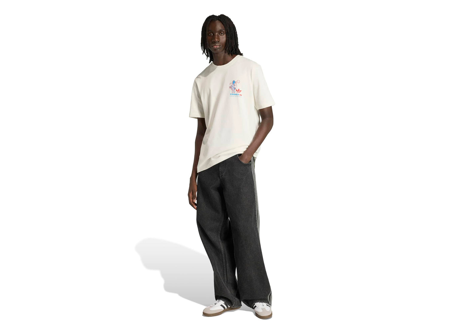 Adidas FIFA World Cup 26 Mascot Tee Footix in Cloud White