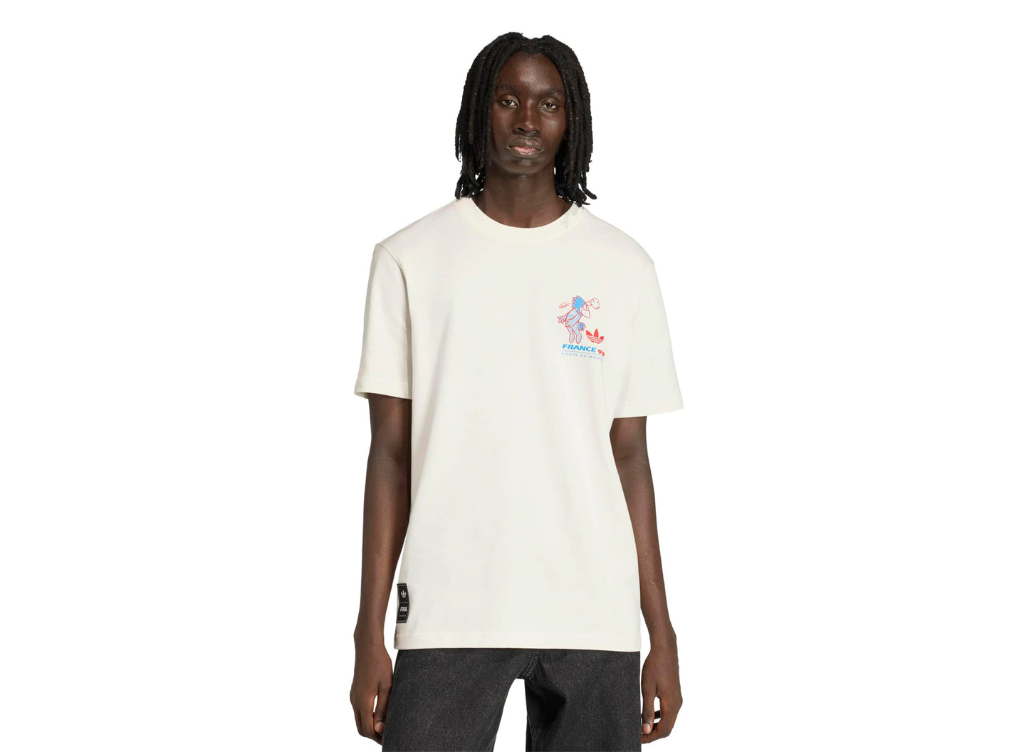 Adidas FIFA World Cup 26 Mascot Tee Footix in Cloud White — view 2