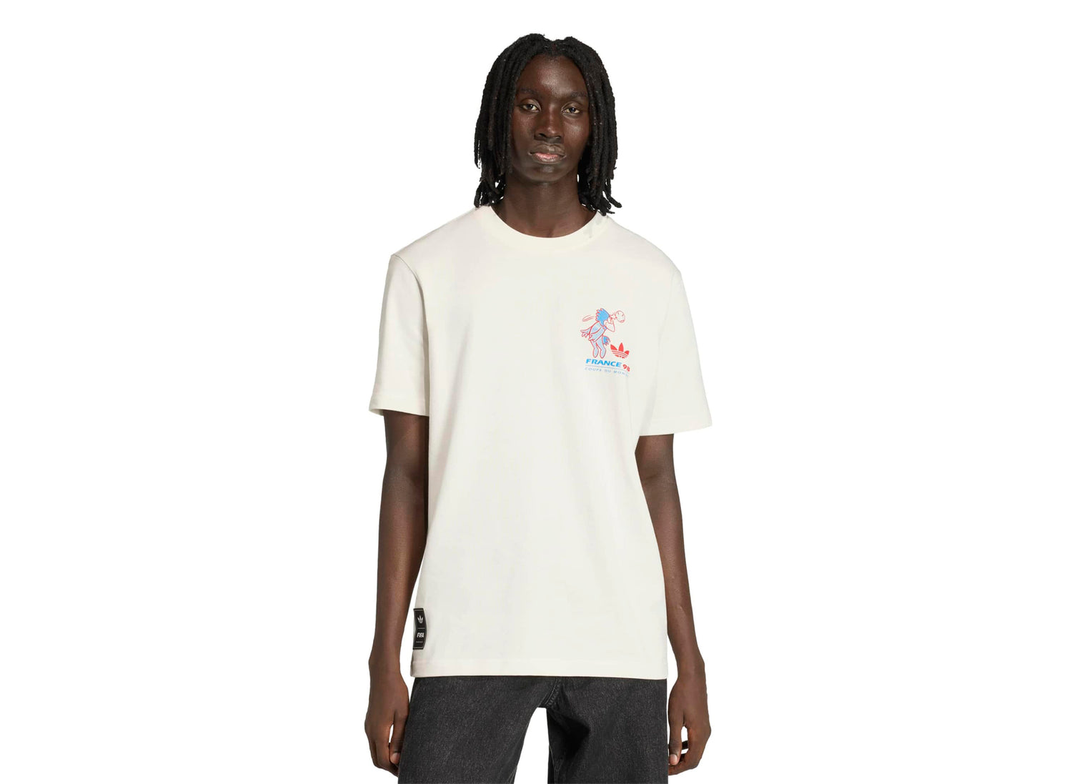 Adidas FIFA World Cup 26 Mascot Tee Footix in Cloud White — view 2