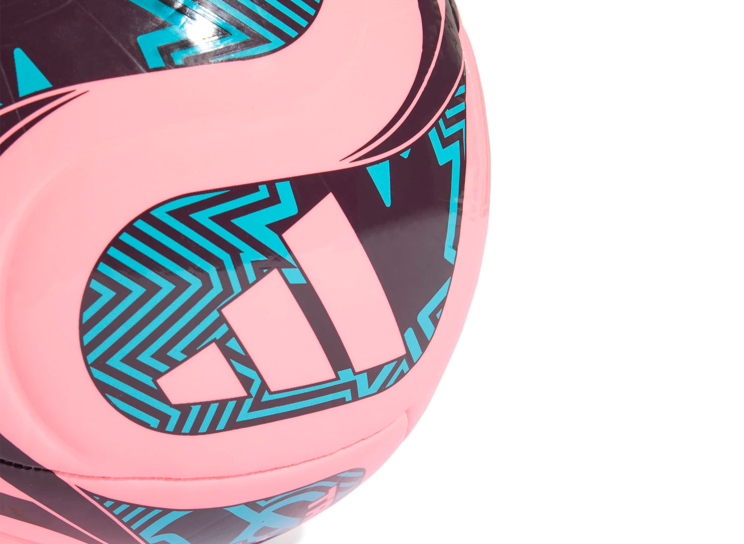 Adidas Fifa World Cup Trionda Club Ball in Beam Pink / Teal — view 4