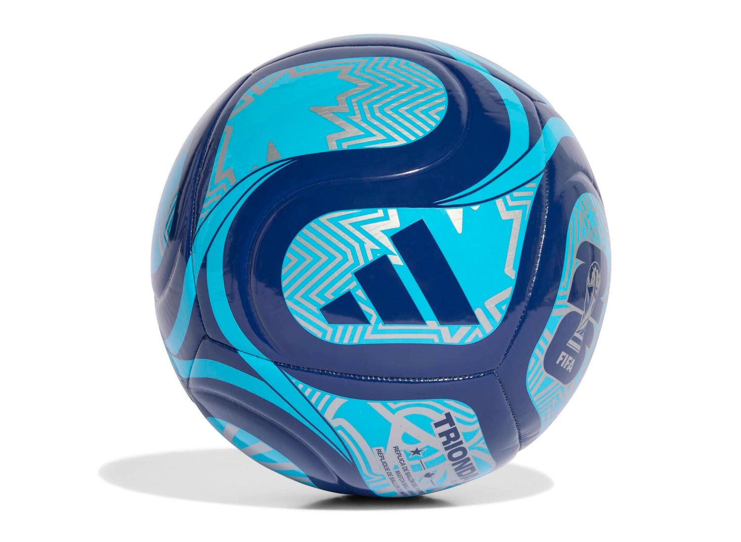 Adidas Fifa World Cup Trionda Club Ball in Night Indigo / Blue — view 2