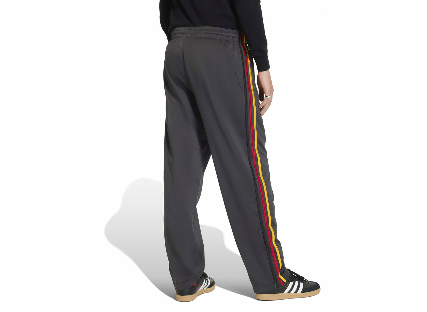 Adidas Firebird Track Pants in 'Utility Black' - view 2