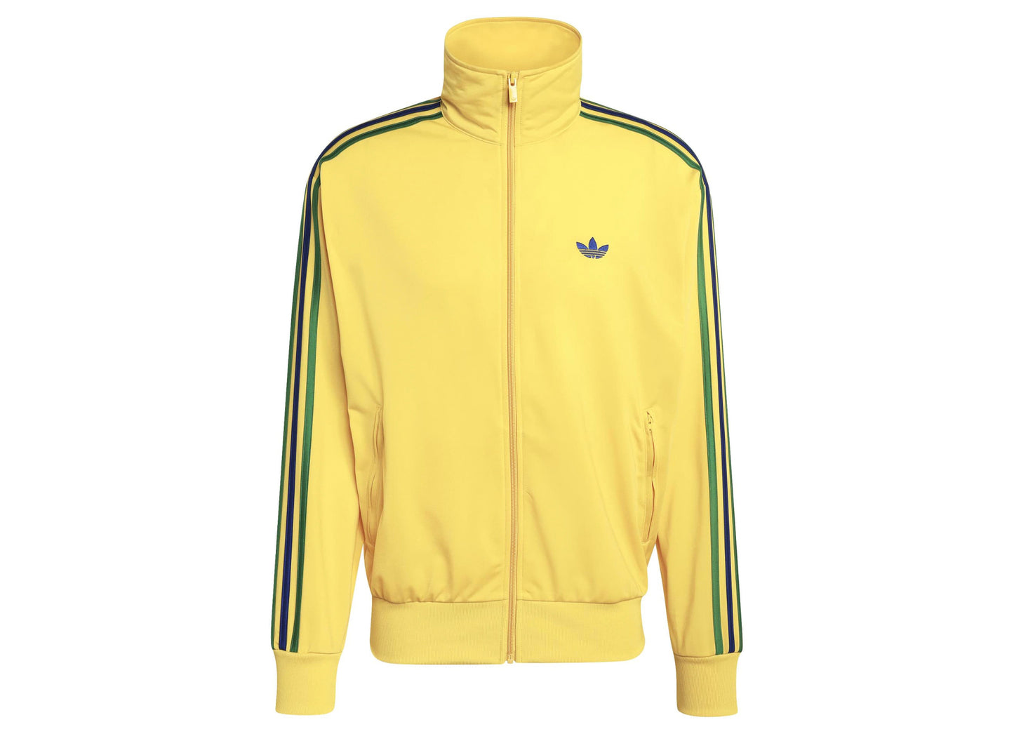 Adidas Firebird Track Top in 'EQT Yellow'