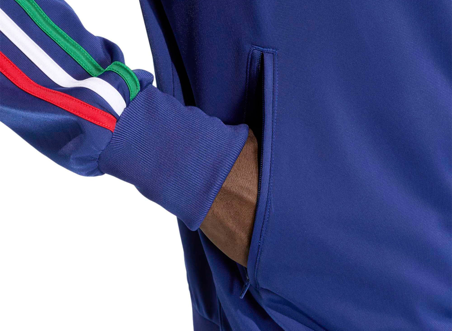 Adidas Firebird Track Top in 'Victory Blue' — view 2