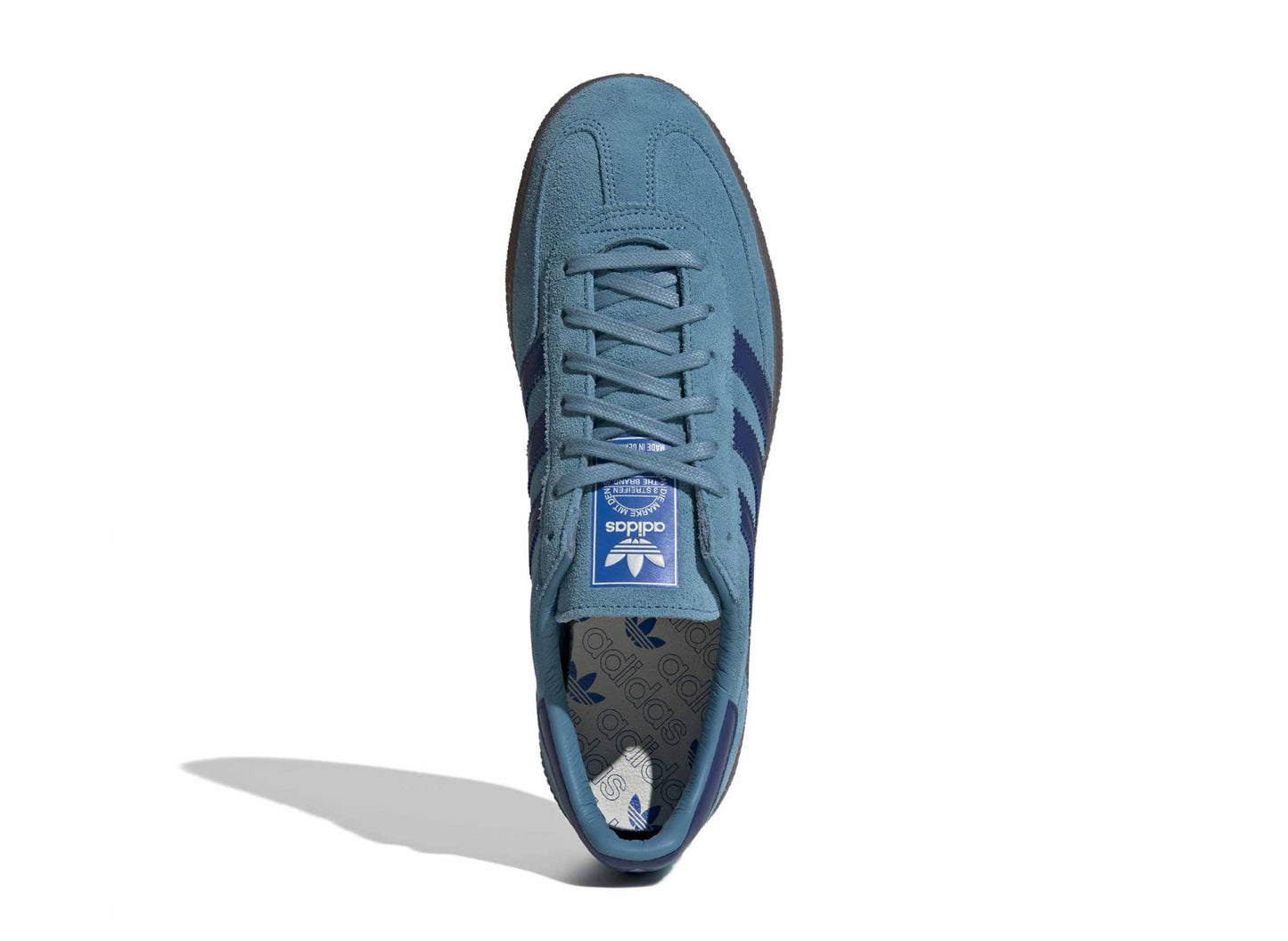 Adidas Handball Spezial Made In Germany in Tactile Steel / Team Royal Blue — view 4