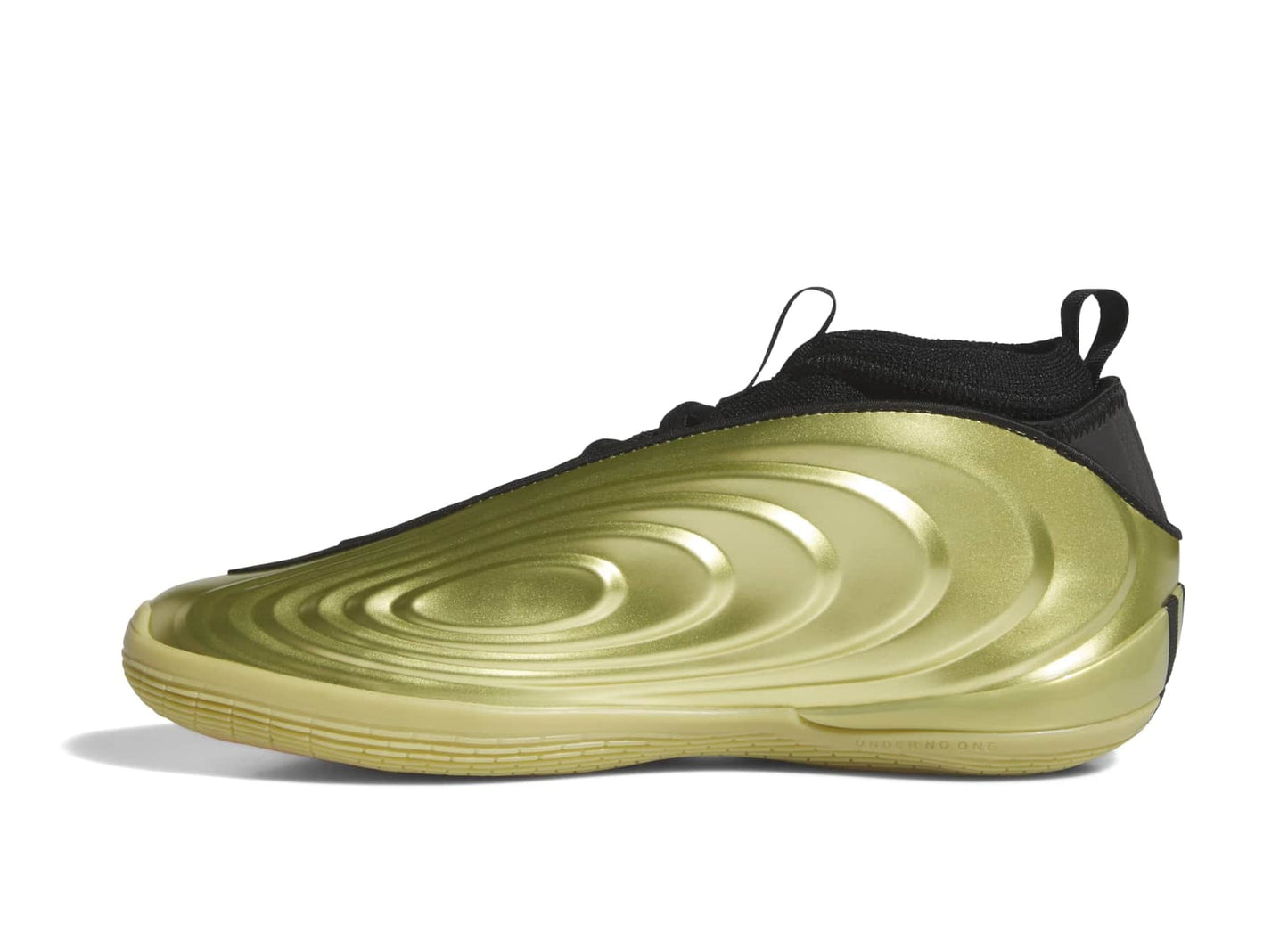 Adidas Harden Volume 10 in Gold Metallic / Core Black