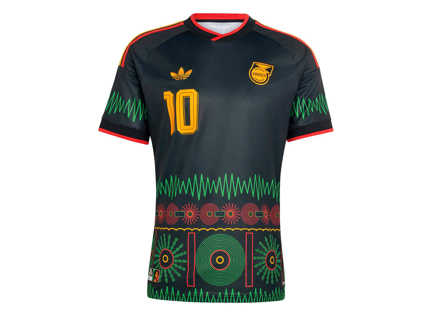 Adidas Jamaica 26 x Bob Marley #10 Away Jersey — view 4