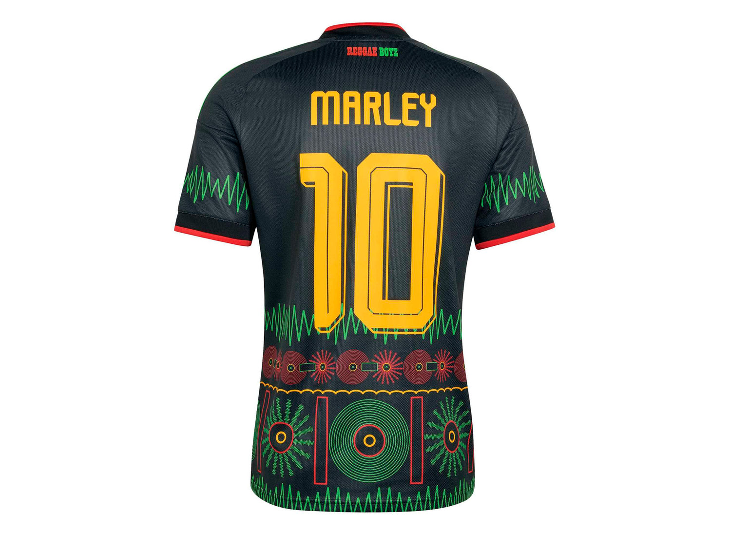 Adidas Jamaica 26 x Bob Marley #10 Away Jersey — view 5