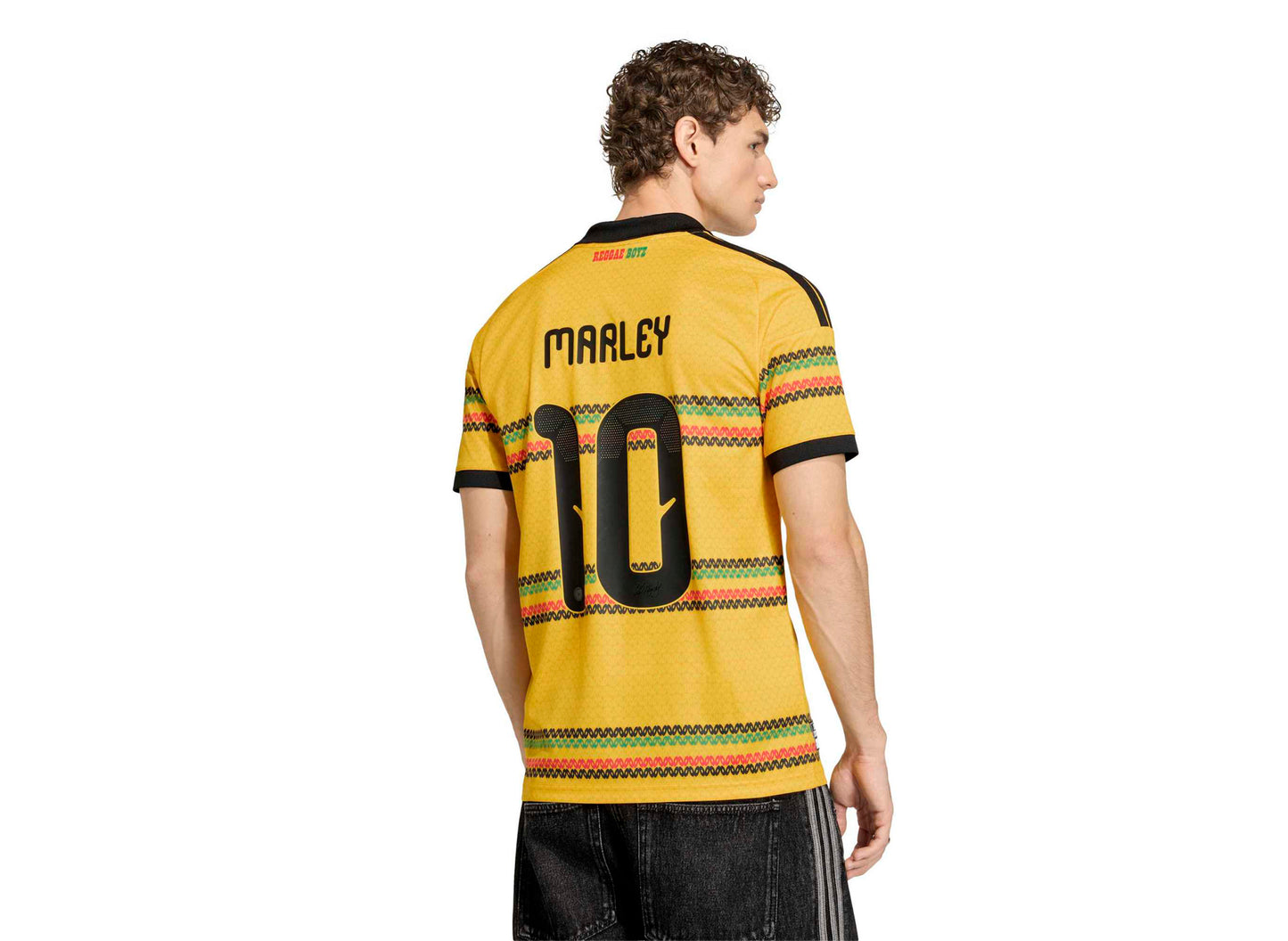 Adidas Jamaica 26 x Bob Marley #10 Home Jersey — view 3