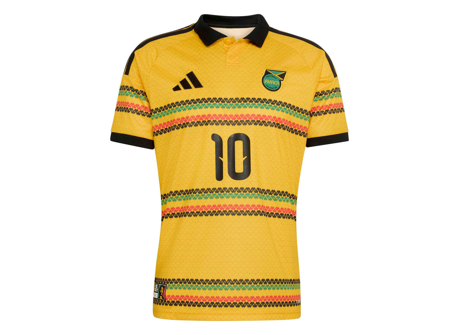 Adidas Jamaica 26 x Bob Marley #10 Home Jersey — view 4