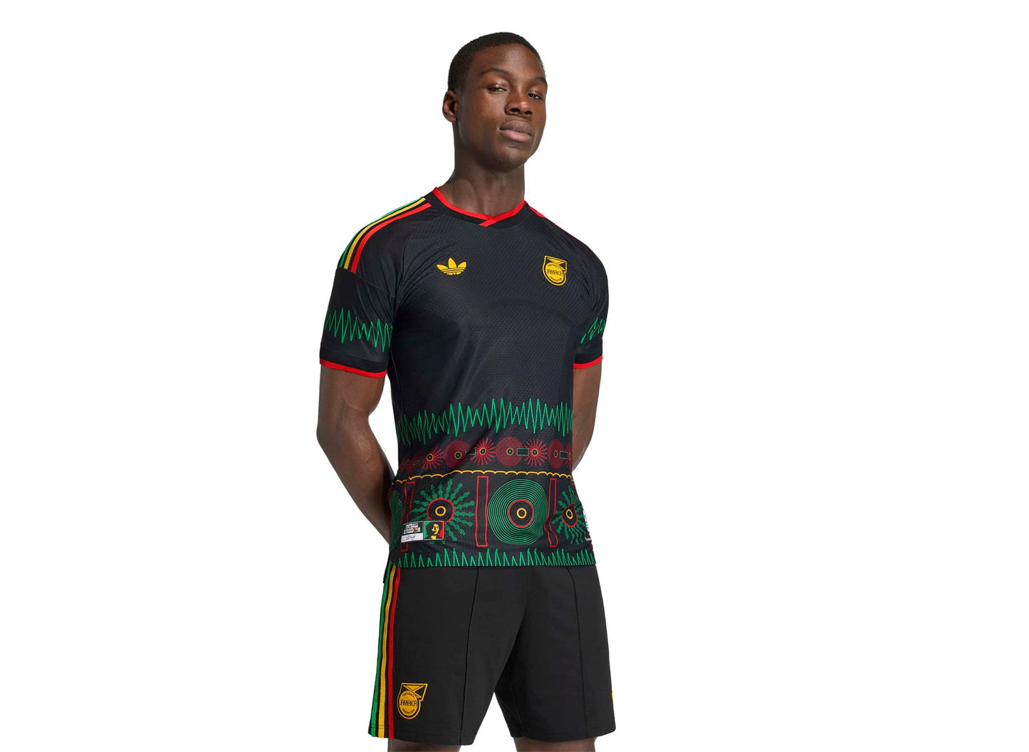 Adidas Jamaica 26 x Bob Marley Away Authentic Jersey — view 2
