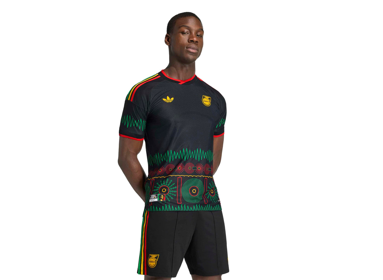 Adidas Jamaica 26 x Bob Marley Away Authentic Jersey — view 2