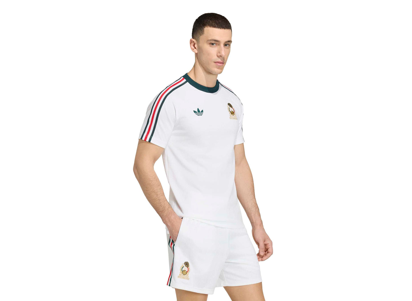 Adidas Mexico OG Tee in White — view 2