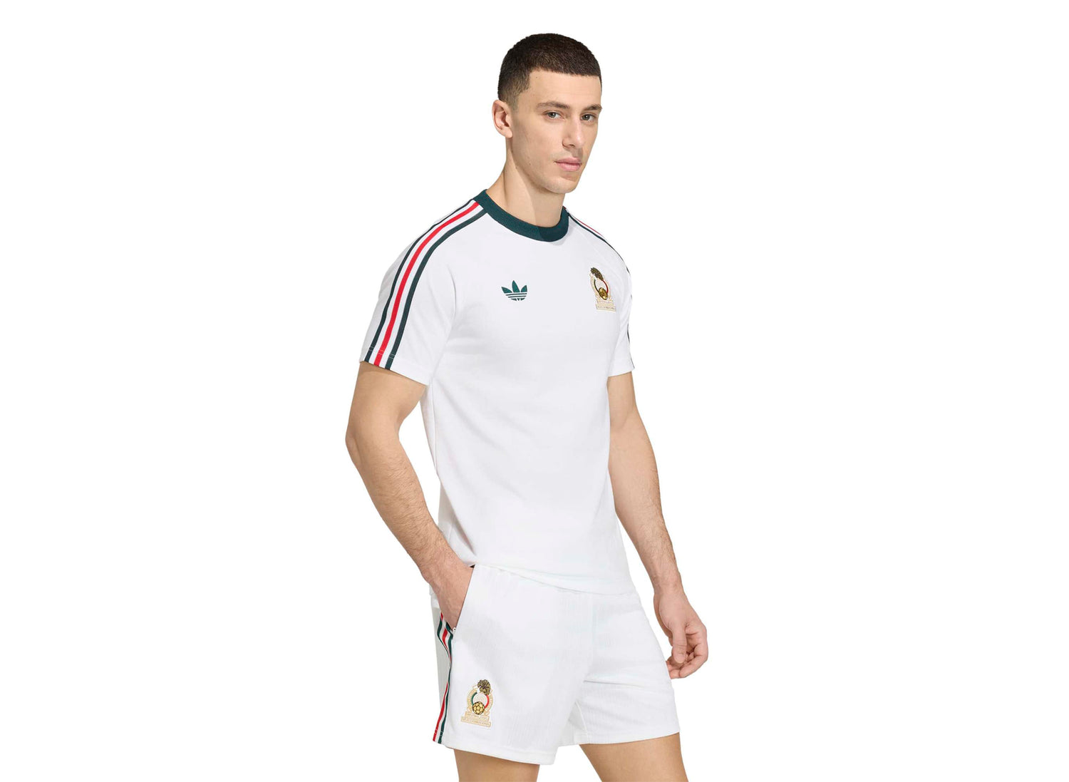 Adidas Mexico OG Tee in White — view 2