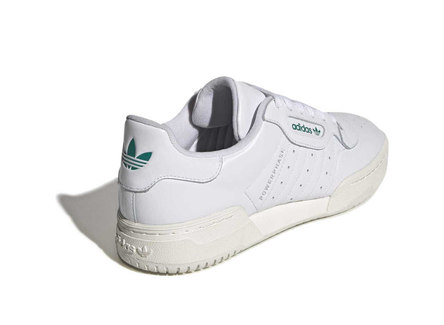 Adidas Powerphase in White / Power Green