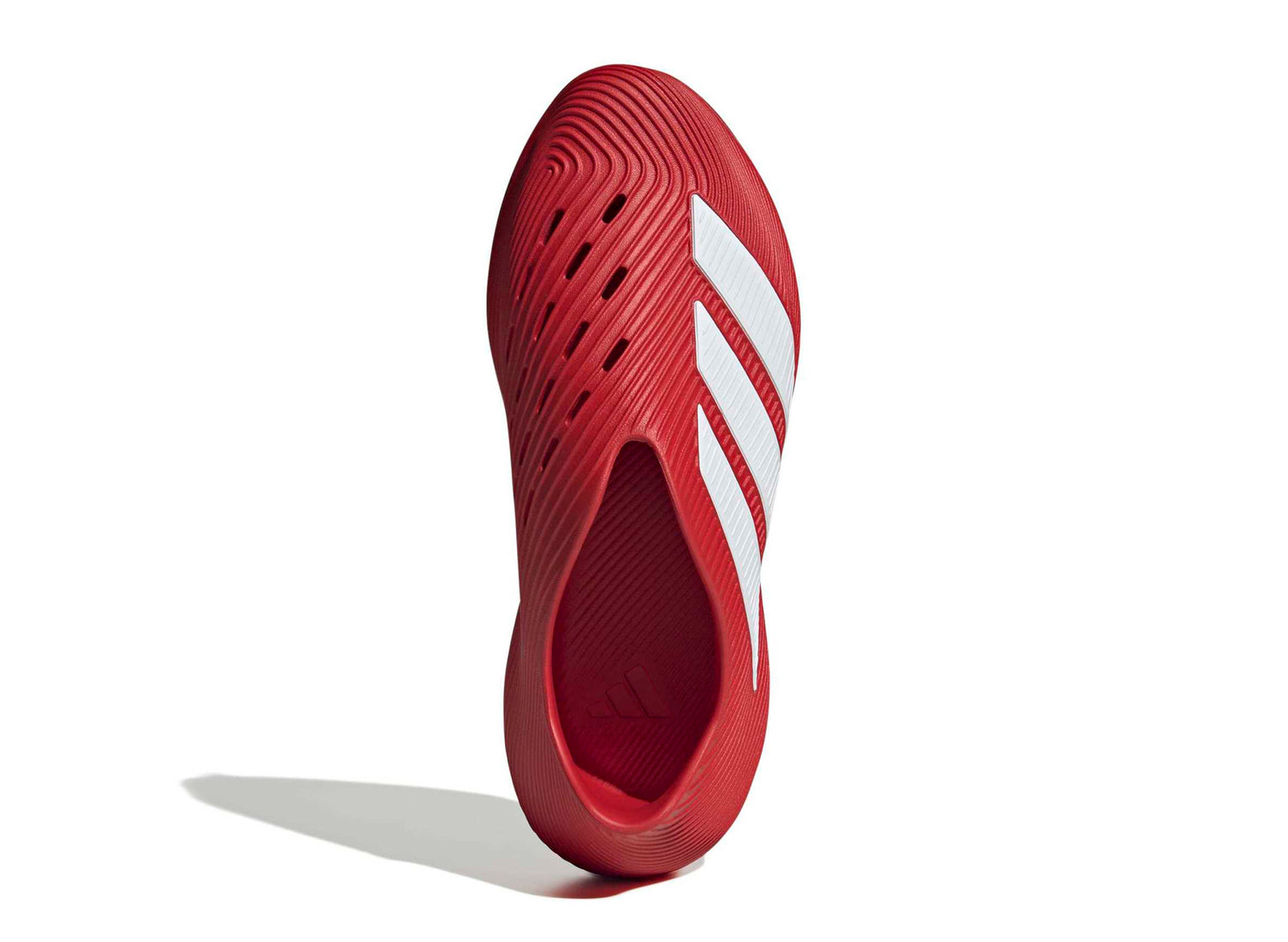 Adidas Purechill Slides in Better Scarlet / White — view 4