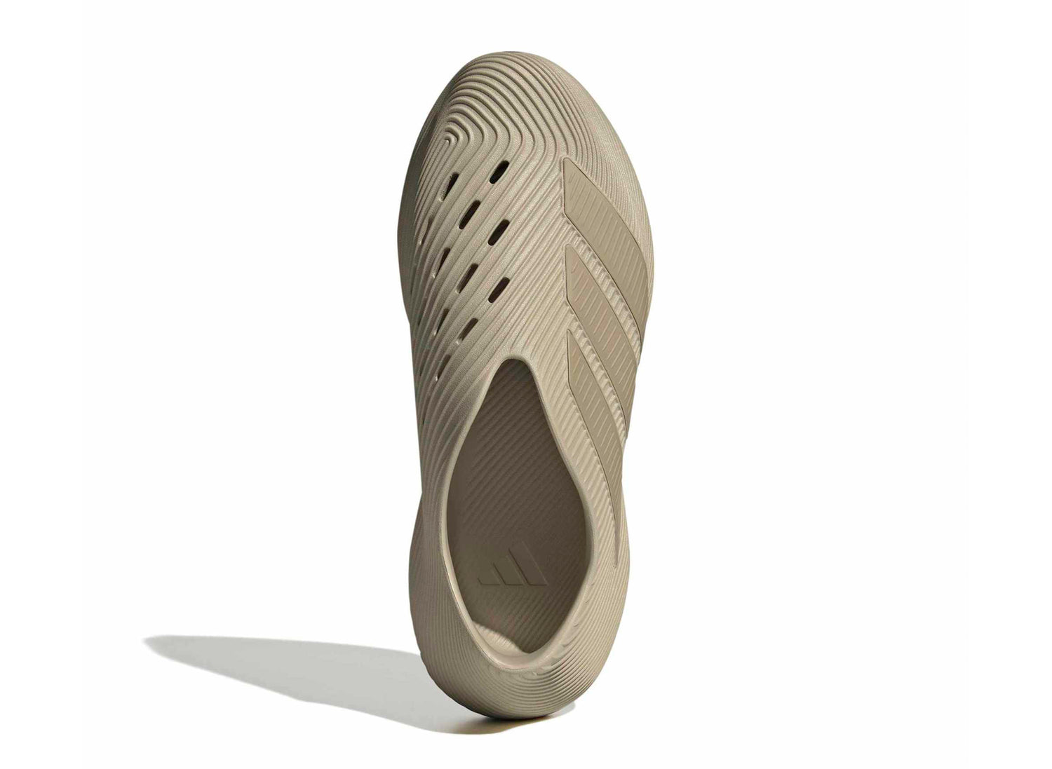Adidas Purechill Slides in Khaki / Gold — view 4