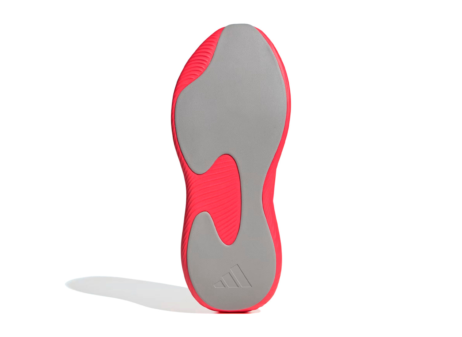 Adidas Purechill Slides in Lucid Red / Matte Silver — view 5