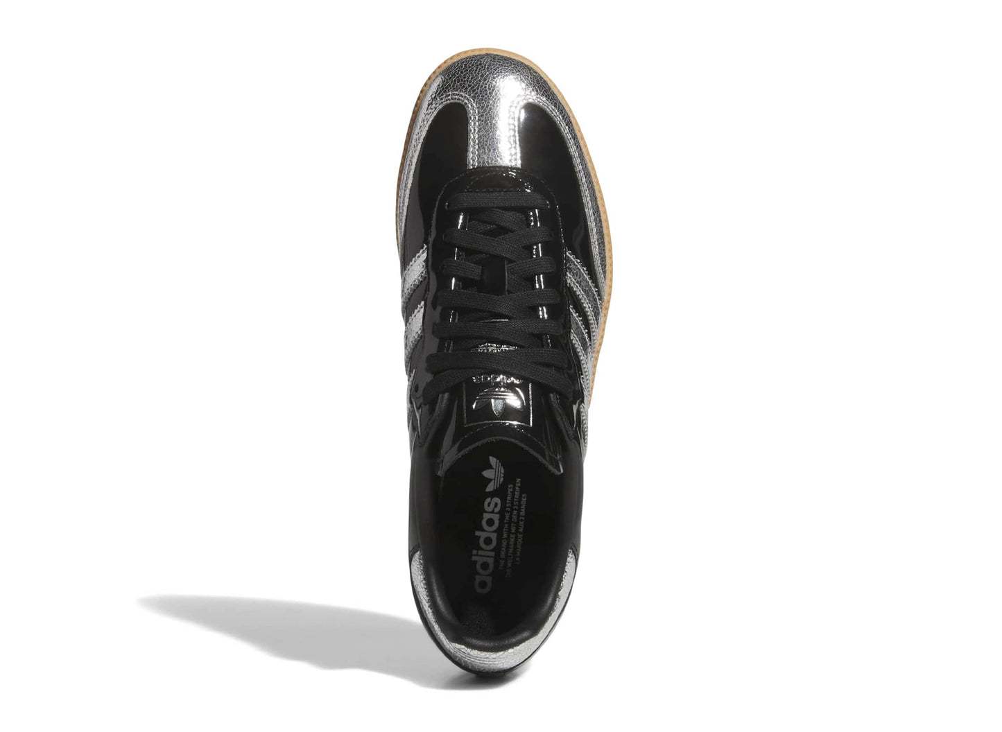 Adidas Samba OG in Core Black / Silver Metallic — view 4