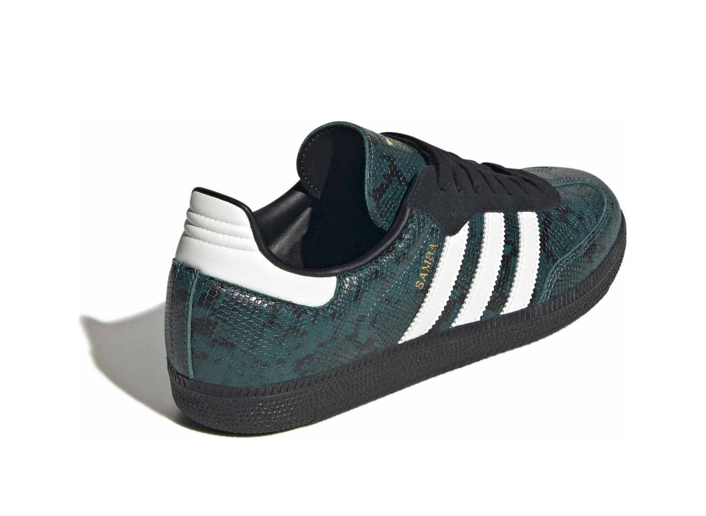Adidas Samba OG in Rich Green / Off White