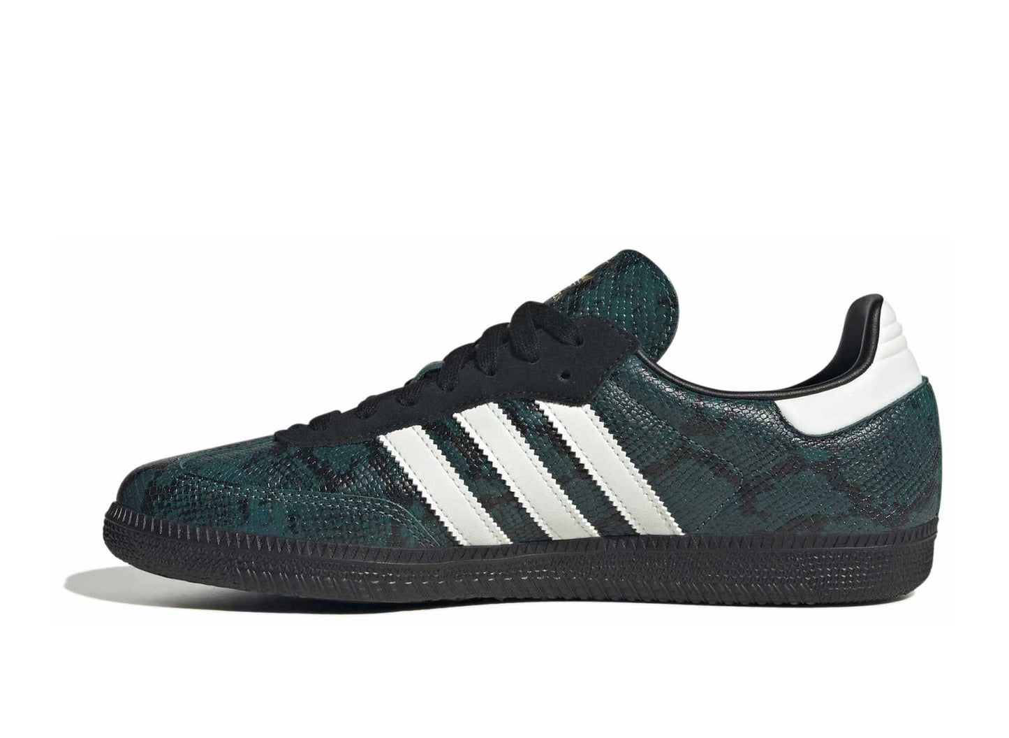 Adidas Samba OG in Rich Green / Off White