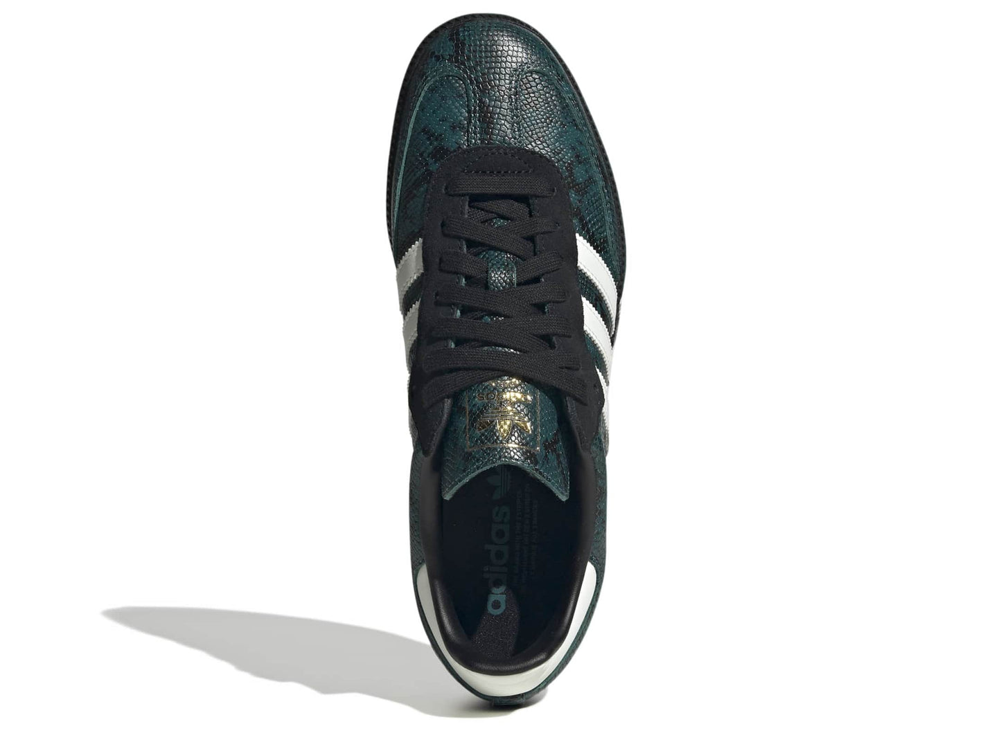 Adidas Samba OG in Rich Green / Off White