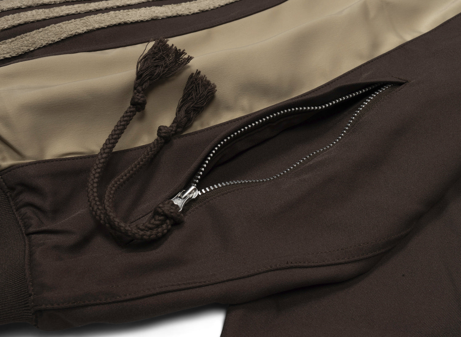 Adidas SFTM Woven Jacket in Brown 