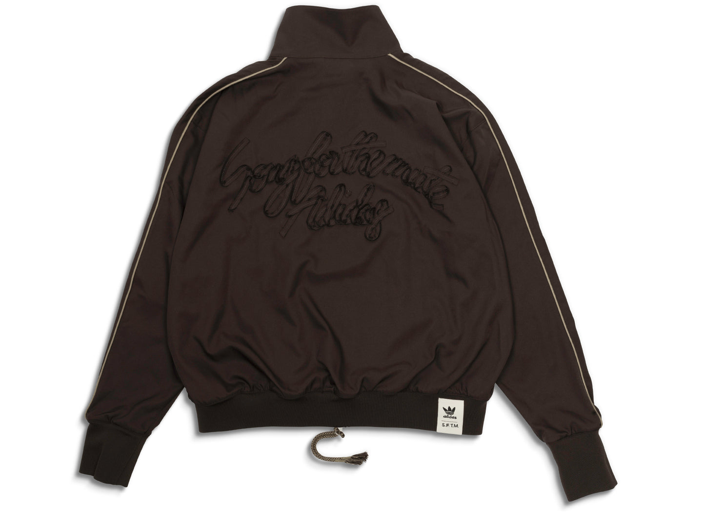 Adidas SFTM Woven Jacket in Brown 