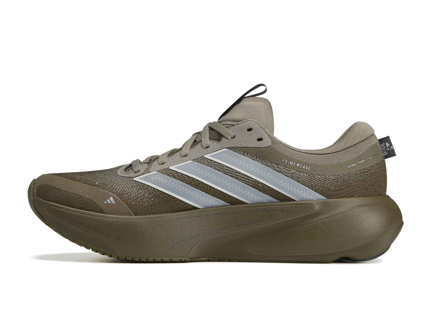 Adidas Supernova Rise 3 in Trace Olive / Carbon
