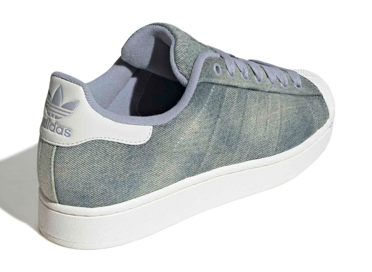 Adidas Superstar II in Halo Silver / Core White — view 2