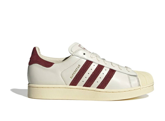 Adidas Superstar II in Off White / Rust Red