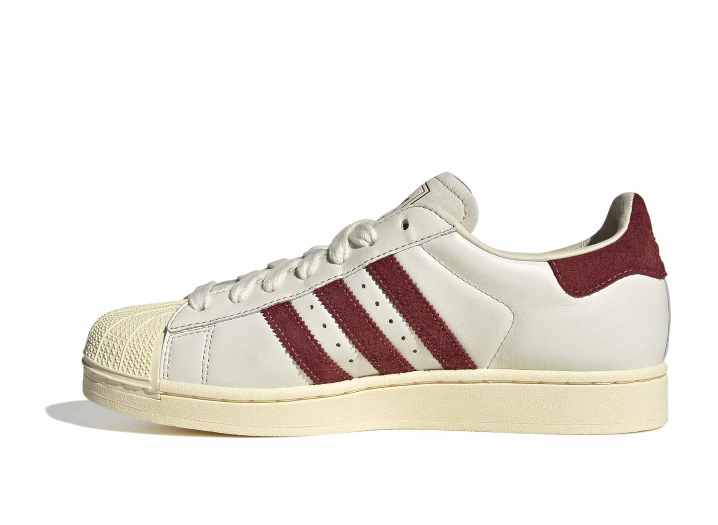 Adidas Superstar II in Off White / Rust Red
