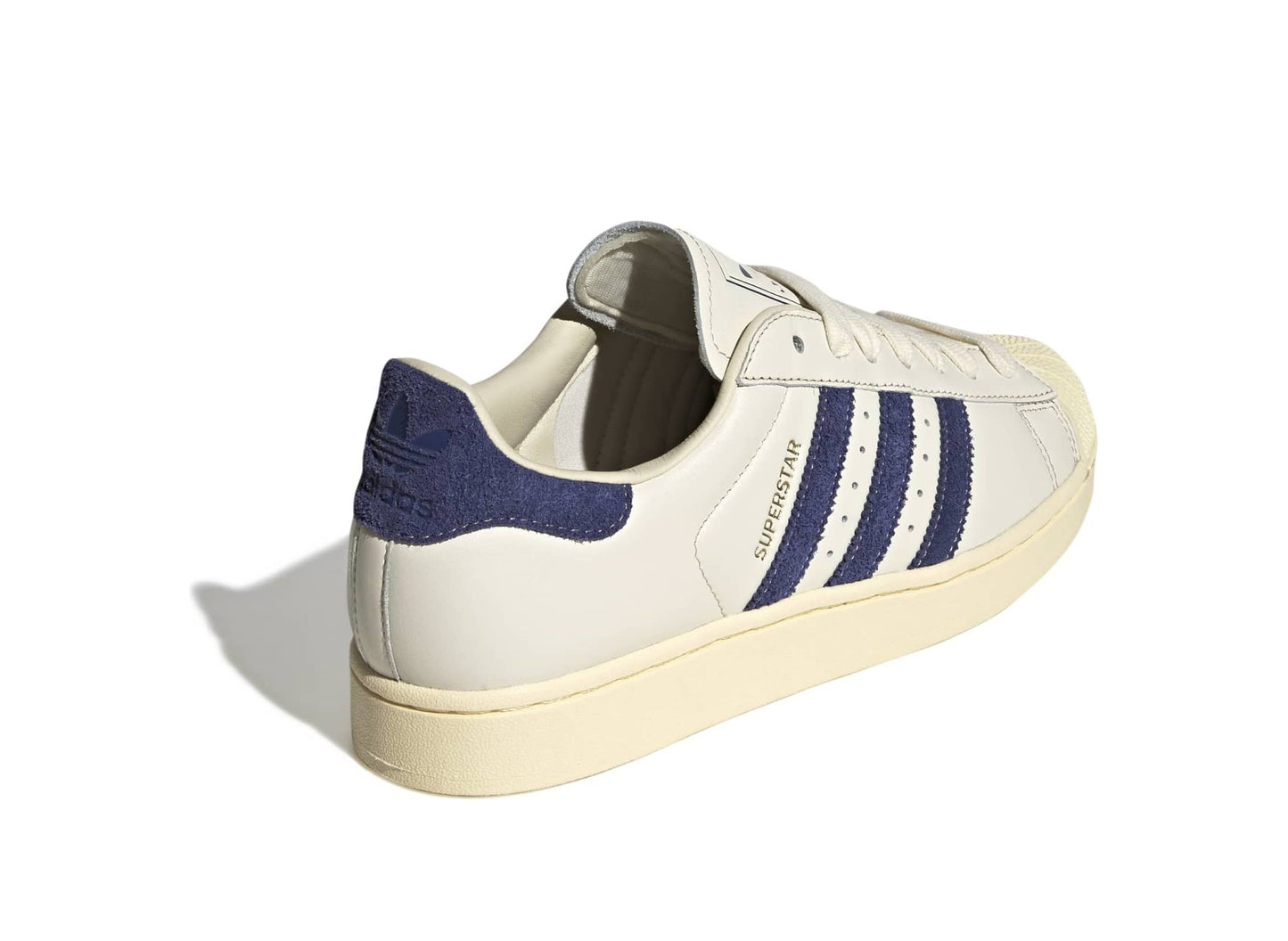 Adidas Superstar II in Off White / Victory Blue