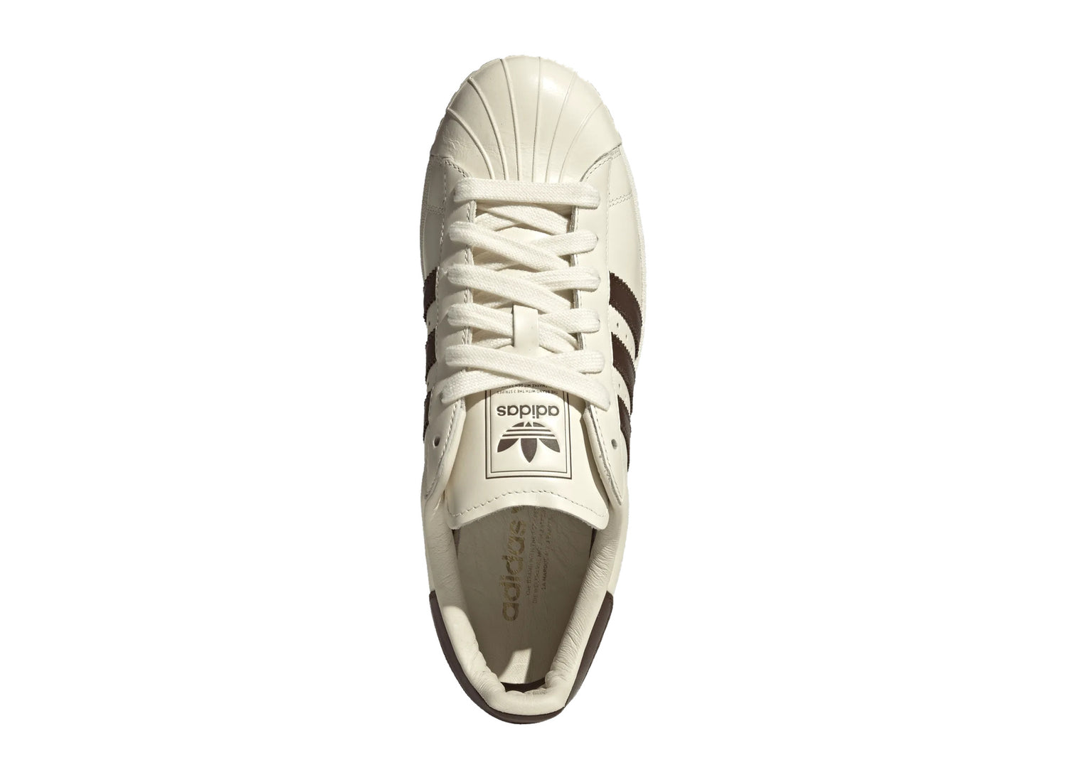 Adidas Superstar II KZ6731 Cream White Auburn top view