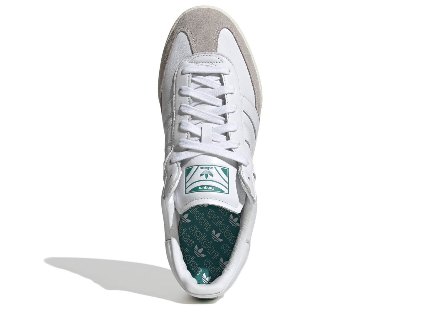 Adidas Tangum in White / Power Green