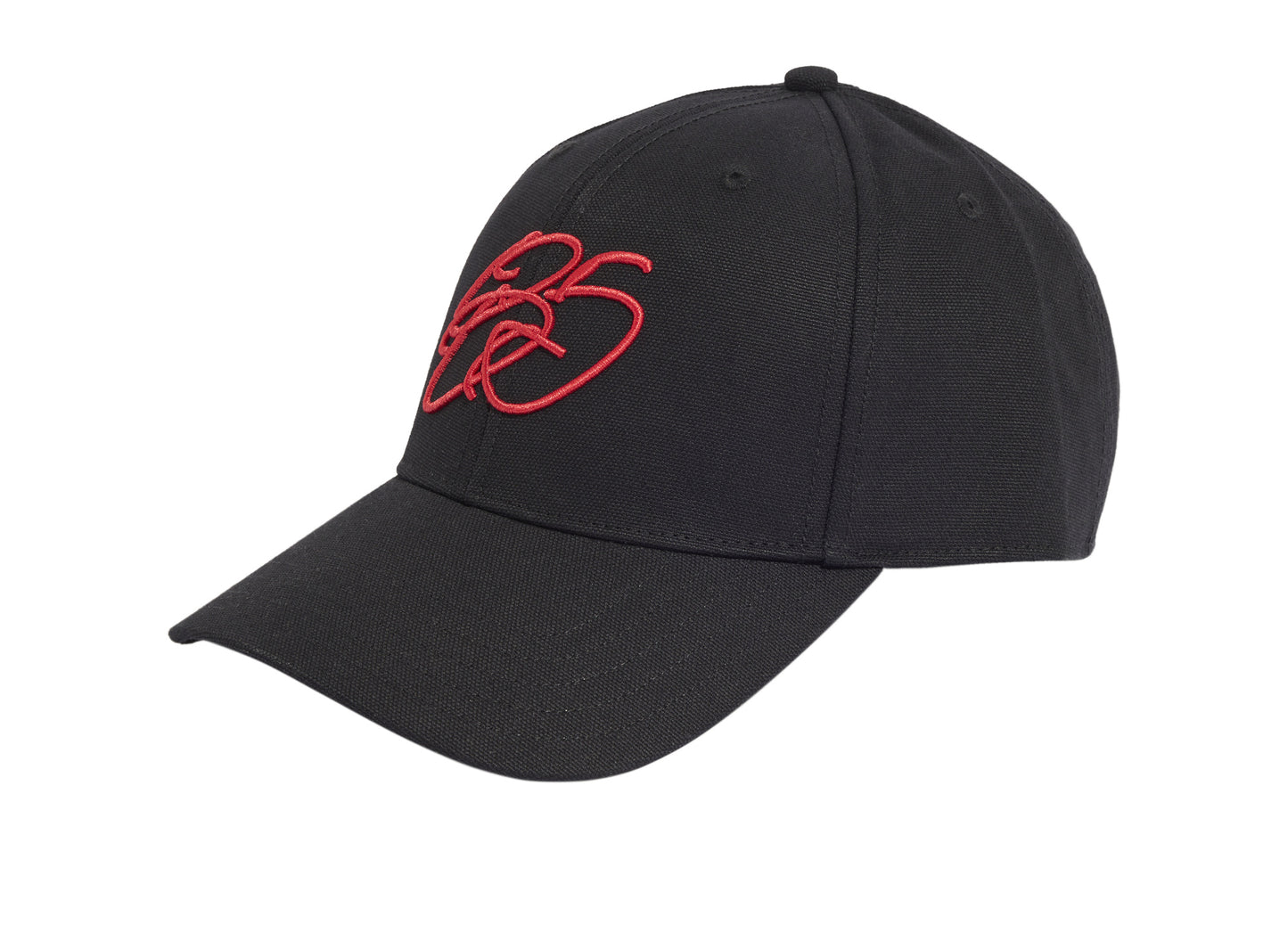 adidas x Tyrrell Winston Cap in Black / Better Scarlet