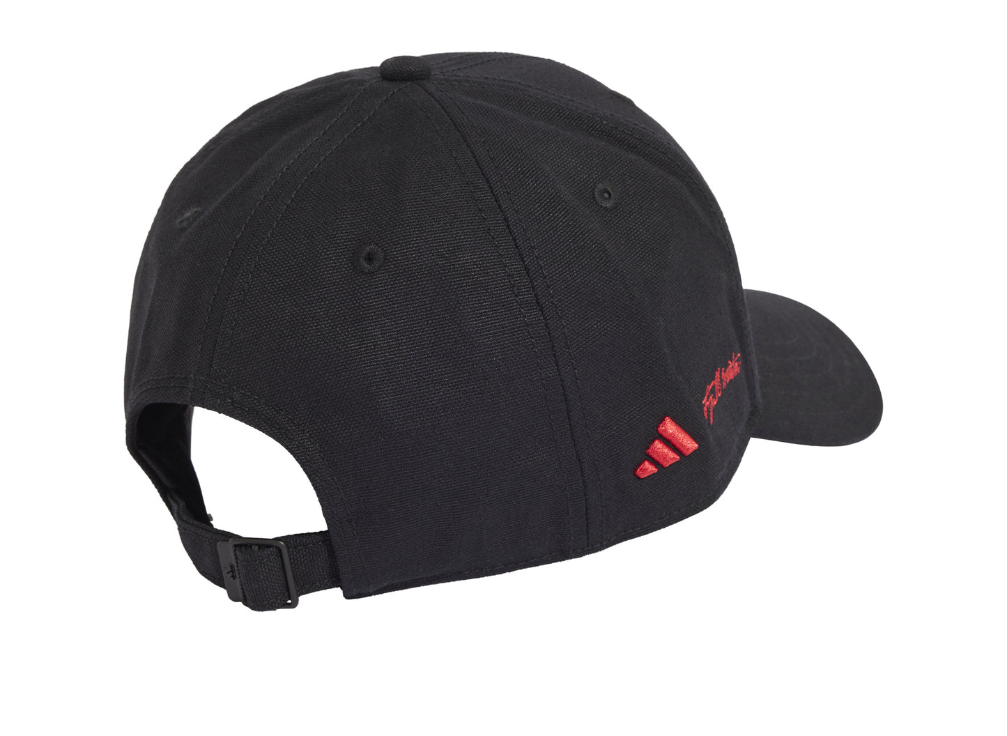 adidas x Tyrrell Winston Cap in Black / Better Scarlet