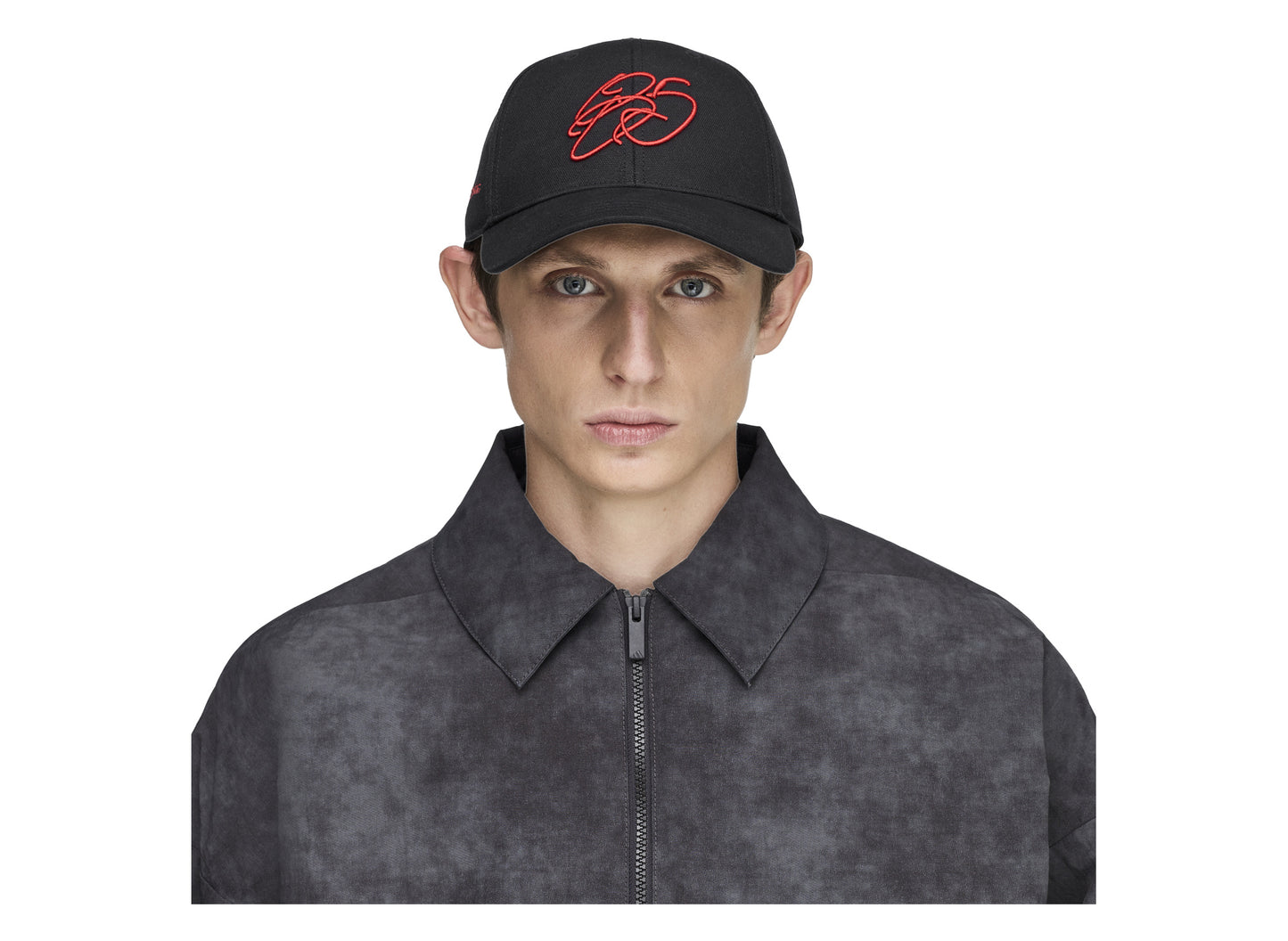 adidas x Tyrrell Winston Cap in Black / Better Scarlet