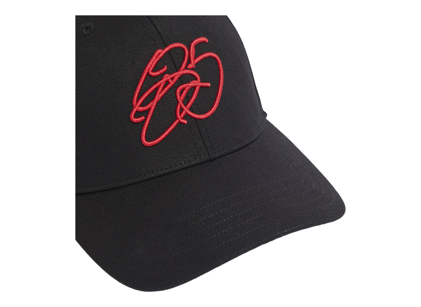adidas x Tyrrell Winston Cap in Black / Better Scarlet
